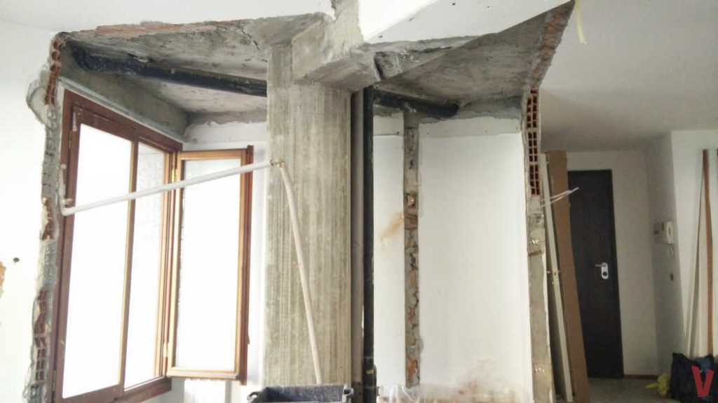 Residenza Bilo in fase di ristrutturazione