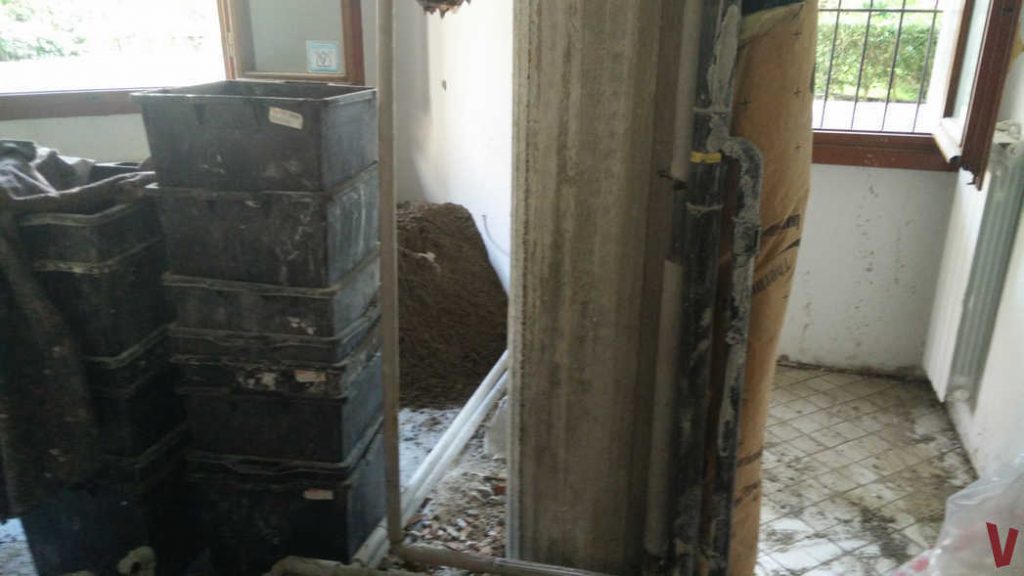 Residenza Bilo in fase di ristrutturazione