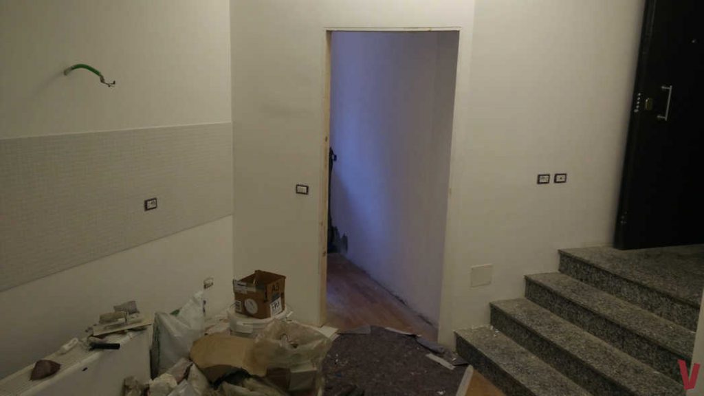 Residenza Bilo in fase di ristrutturazione