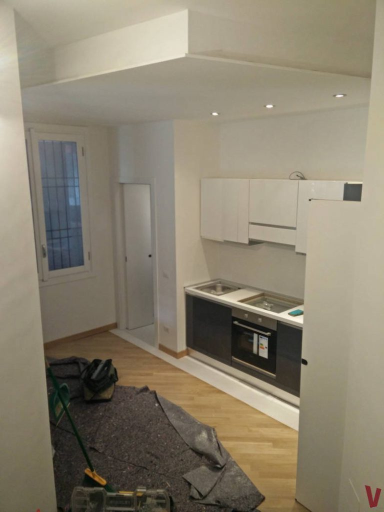 Cucina immobile Residenza Bilo in fase di ristrutturazione